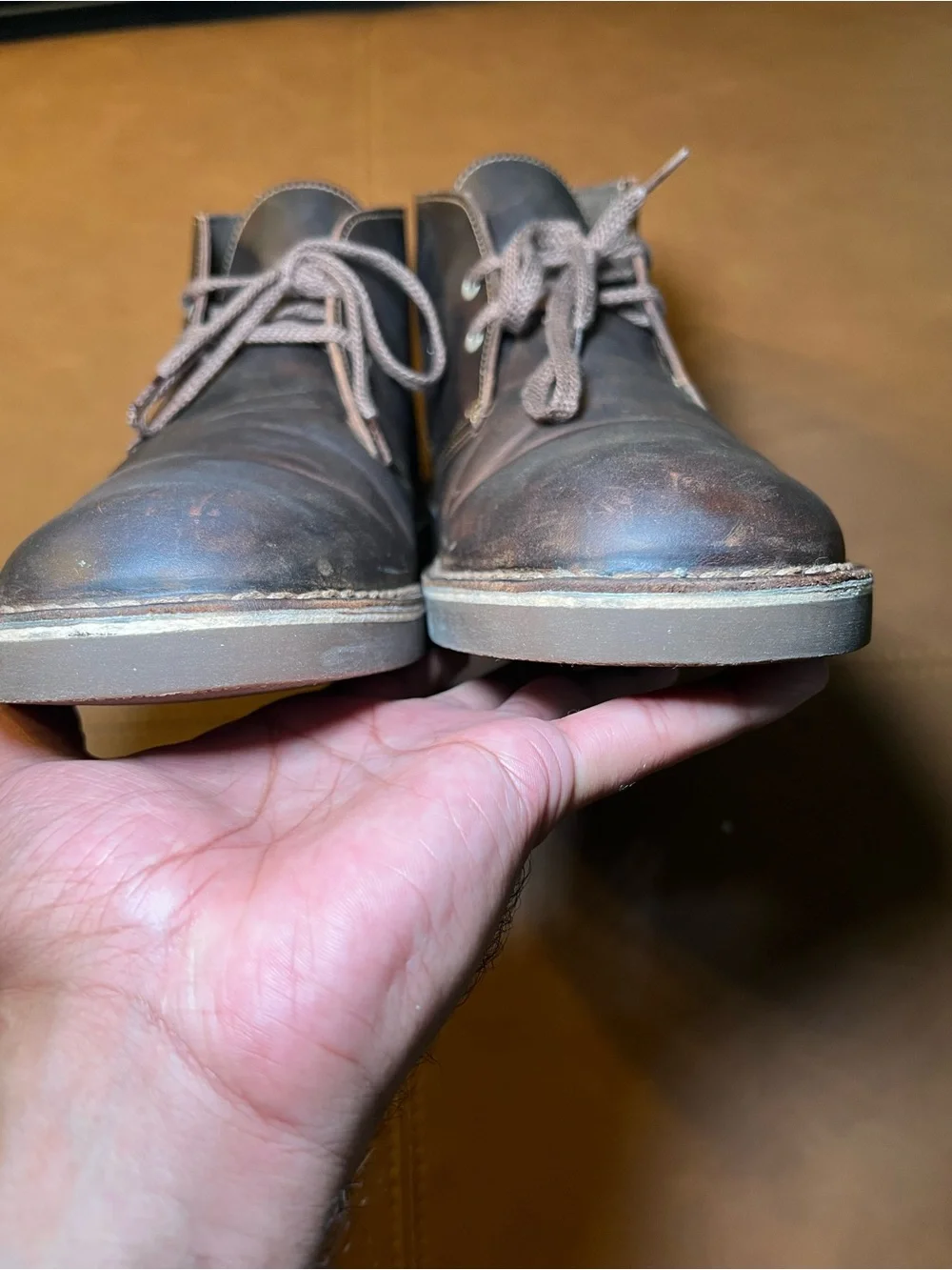 Clarks refined dark
